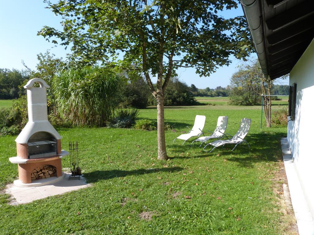 Chiemsee Comfort-Bungalow Mit Garten Rimsting Exterior foto